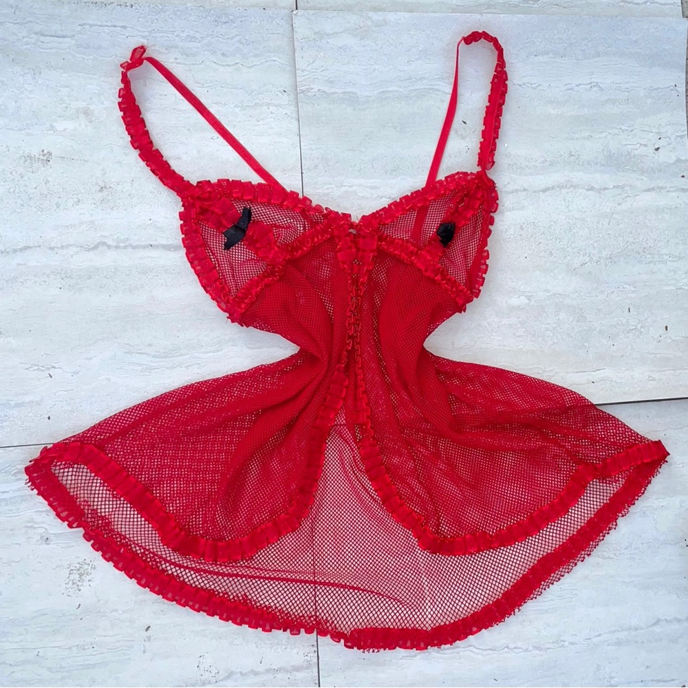 Vintage y2k lingerie babydoll